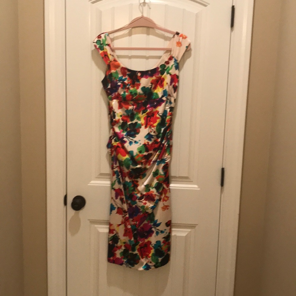 Size 8 Floral Cocktail Dress